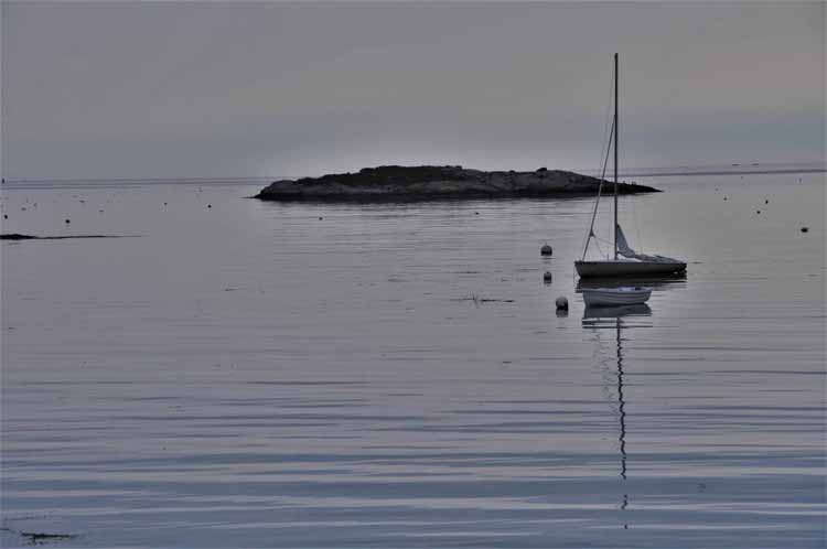 sailboat in calm water